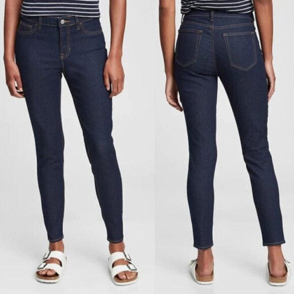 🔥 3/$15 🔥Gap Favorite Cropped Jegging Back to School Stretch Staple Preppy 8 - Picture 1 of 5